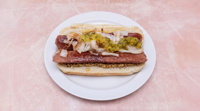 Kosher Hot Dog.