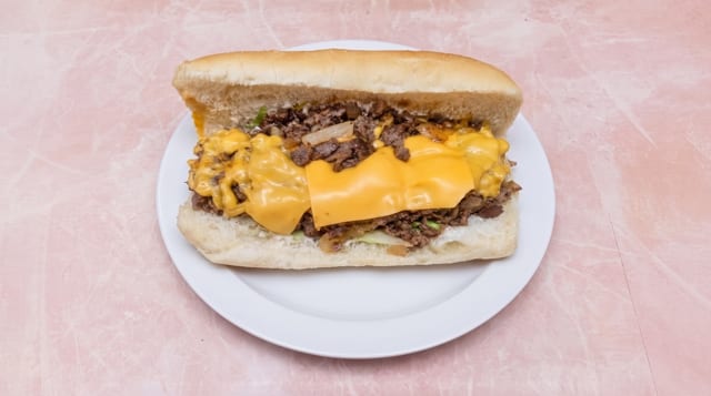 Cheese Steak Sub.