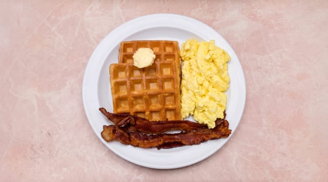 Waffle Platter.