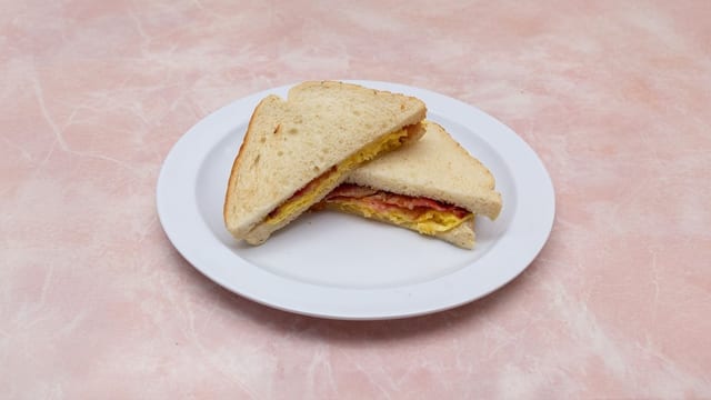 Bacon Egg and Cheese Sandwich.