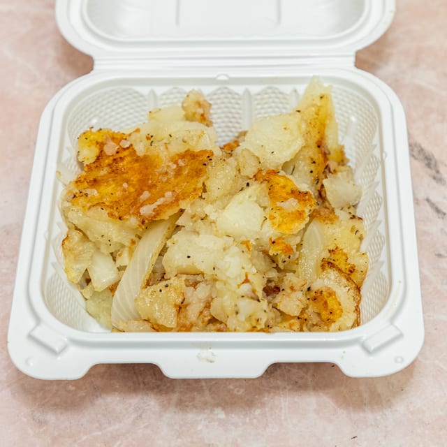 Home Fries with Onions.