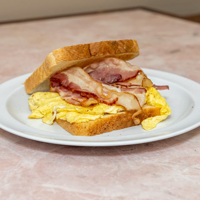 Bacon Egg and Cheese Sandwich.