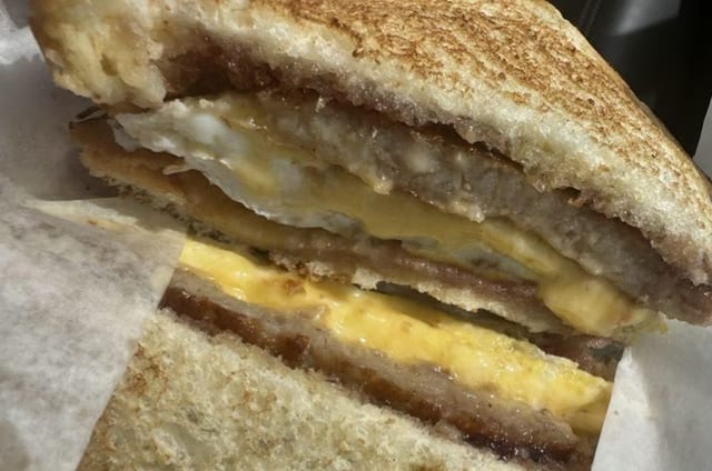 Grilled Cheese Sandwich.