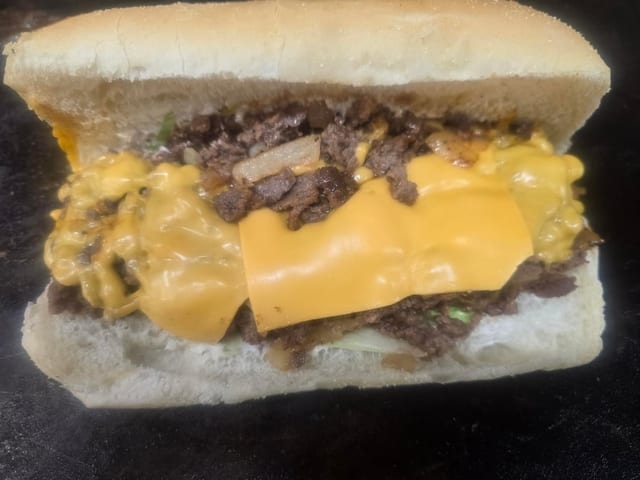 Cheese Steak Sub.